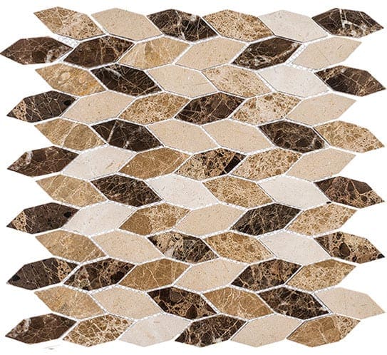 Glazzio Colonial Rock Haven Elongated Hex CLNL283