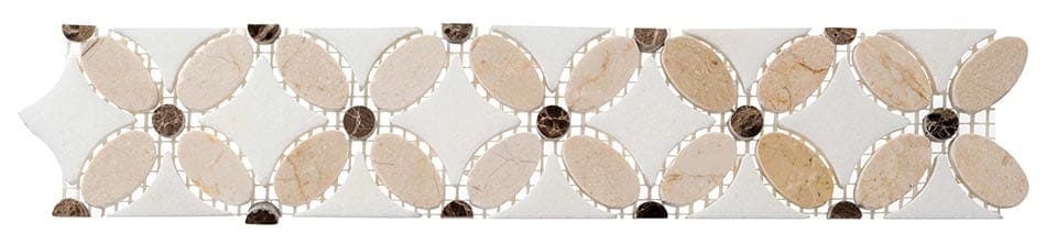 Glazzio Flower Crema marfil FS710L