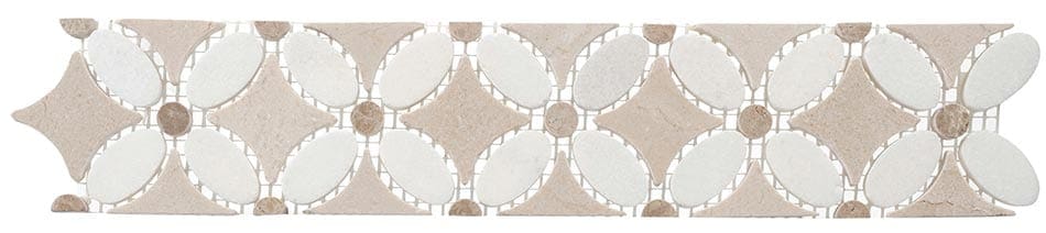 Glazzio Flower Thassos white FS730L