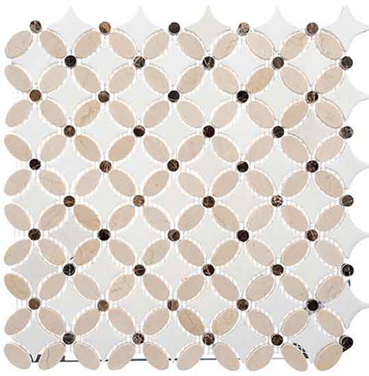 Glazzio Flower Crema Marfil FS71