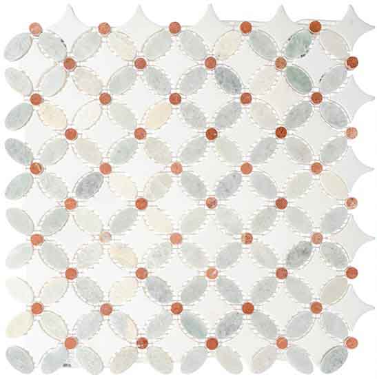 Glazzio Flower Ming Green FS72