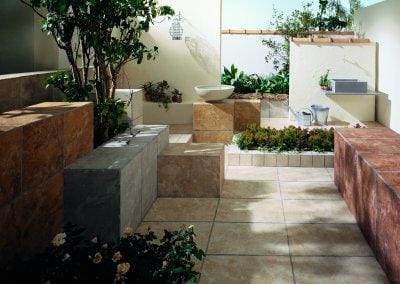 pietra dassisi beige room scene happy floors