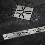 Schluter kerdi drain scene