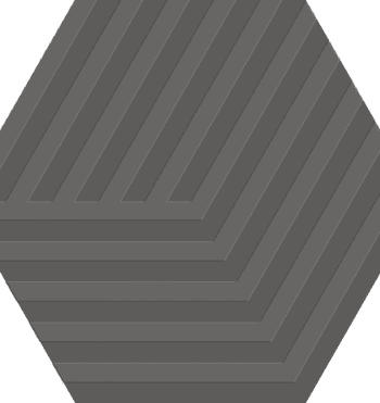 Carpenter Dark hexagon cube 8726
