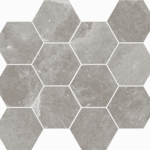 Salt Stone ash hexagon happy floors
