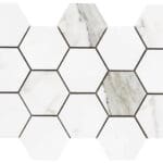 Statuario Luxe hexagon happy floors