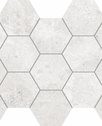 Timeless White hexagon 10367 Happy Floors