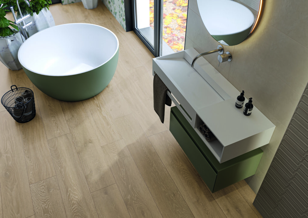 Stowe Almond room scene Happy Floors