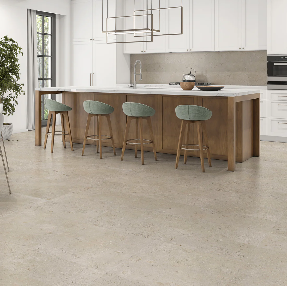 Happy Floors Carolina Beige 12x24 10540 room
