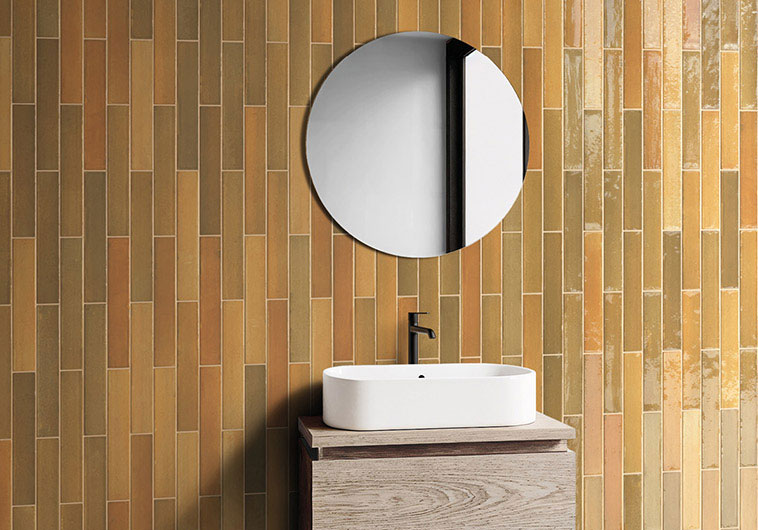 Glazzio Posh Aged Brass 2x12 Glossy PSH5014